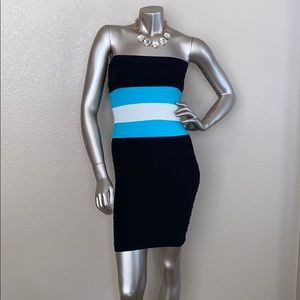 Bebe strapless mini dress